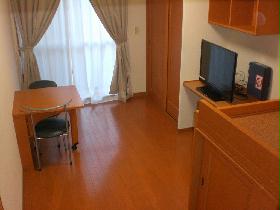Living and room. There is with storage bets, Spacious living room.