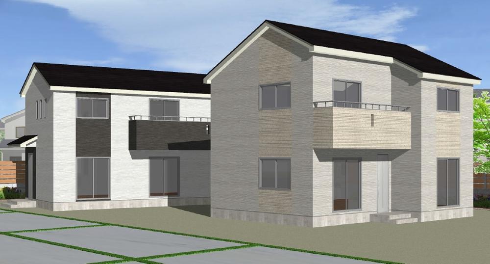 Rendering (appearance). (1 Building ・ 2 Building) Rendering