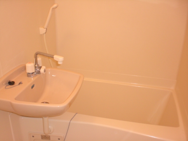 Bath. Bathroom with shower