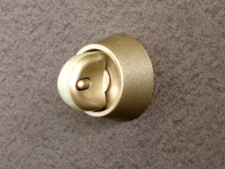 Security.  [Crime prevention thumb turn] Also a force to a thumb-turn by such a tool acts, Thumb turn has been designed so as not to rotate. (Same specifications)