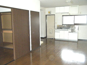 Living and room. Spacious 13 Pledge LDK