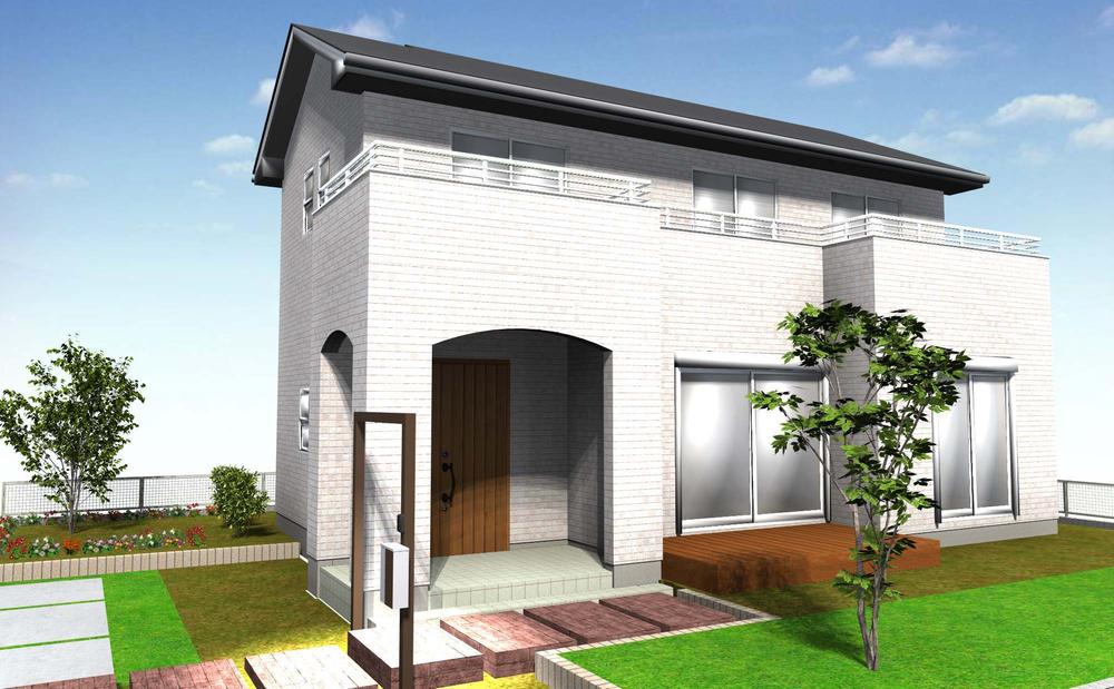 Building plan example (Perth ・ appearance). Building plan example (X No. land)