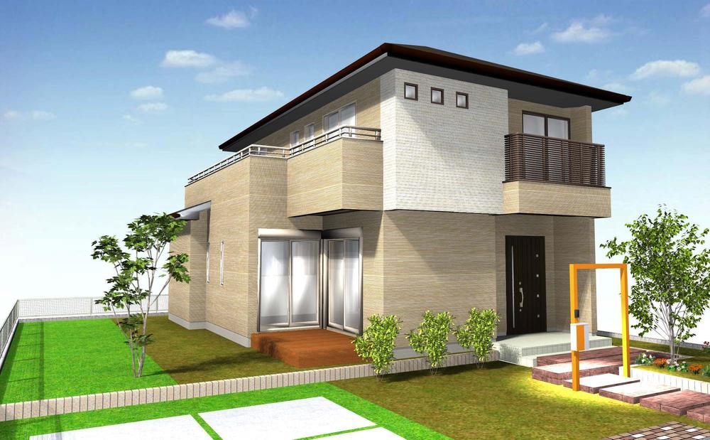 Building plan example (Perth ・ appearance). Building plan example (K No. land)