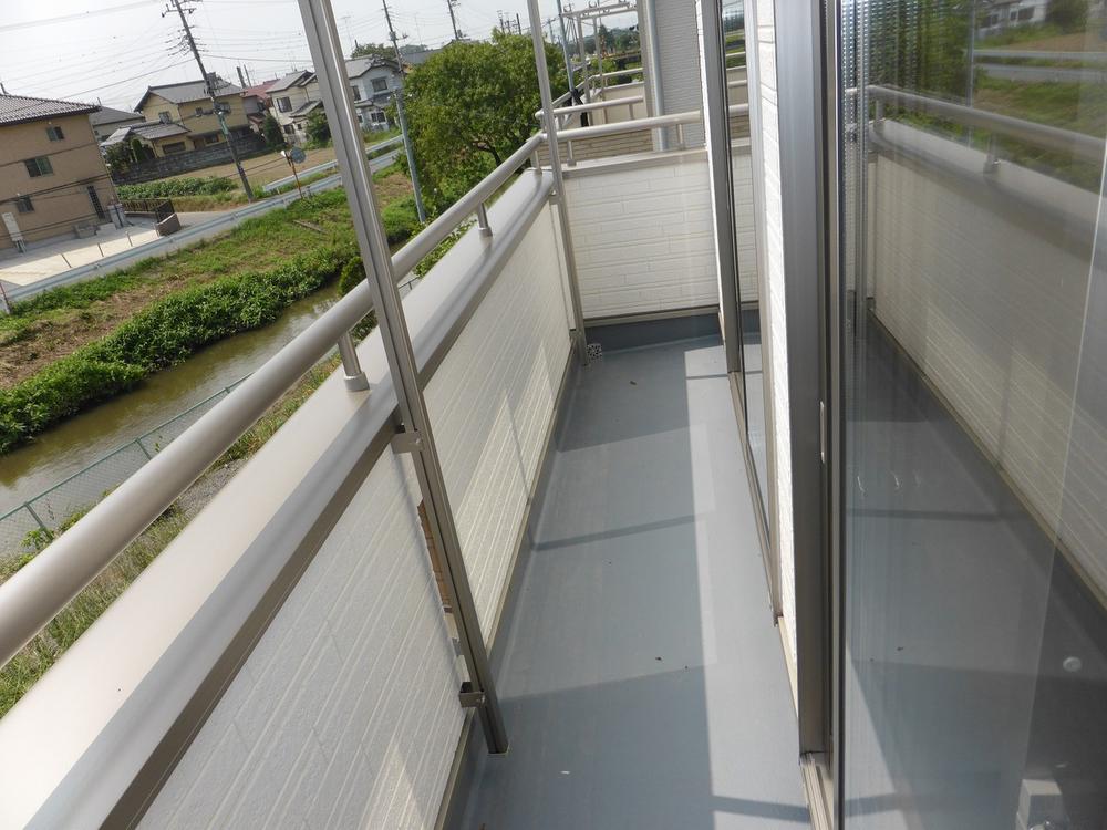 Balcony. Example of construction