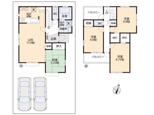 Floor plan. 31,900,000 yen, 4LDK, Land area 128.02 sq m , Building area 101.43 sq m floor plan