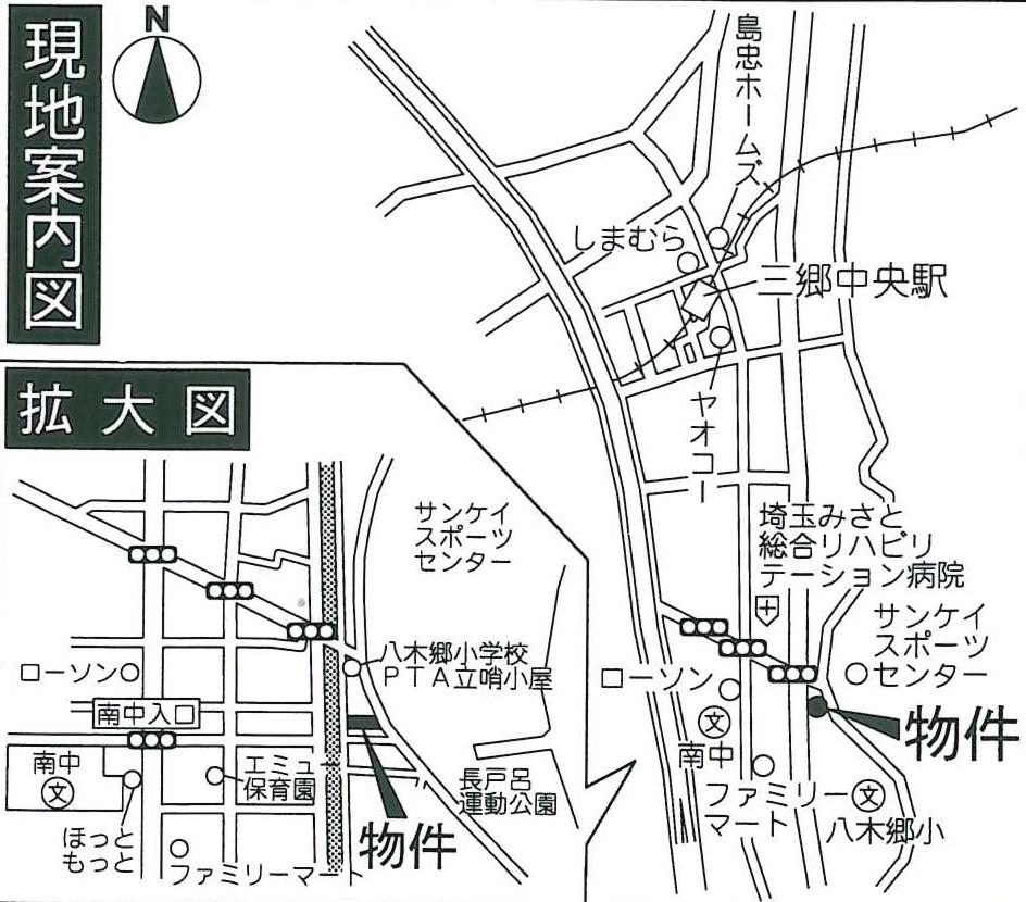Local guide map
