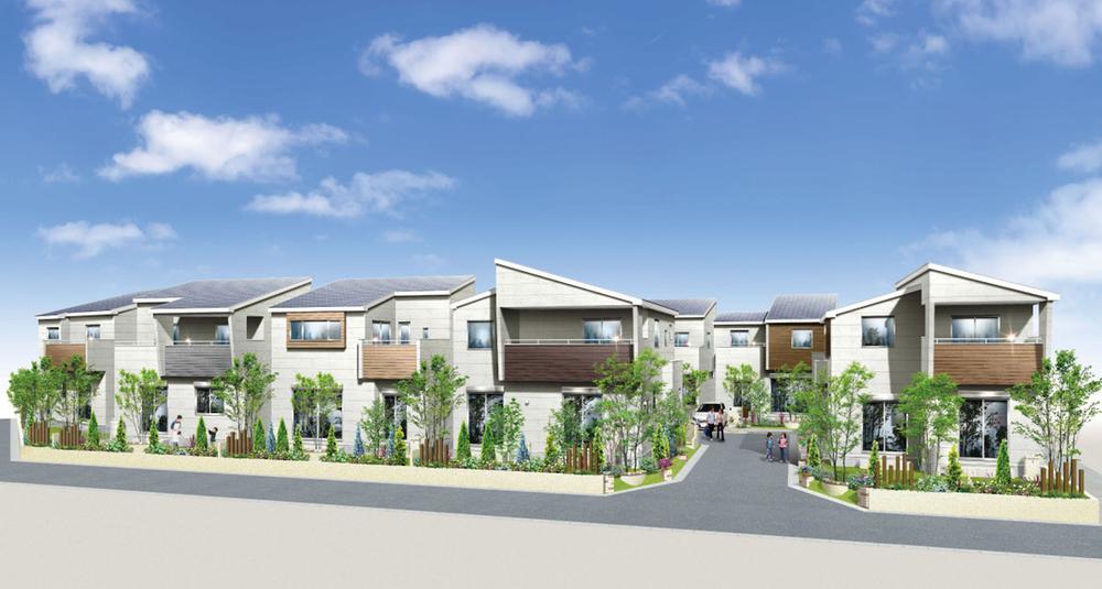 Inherit the beauty of Northern Europe, Cityscape of modern taste. 