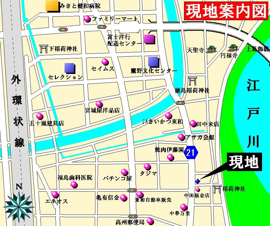 Local guide map