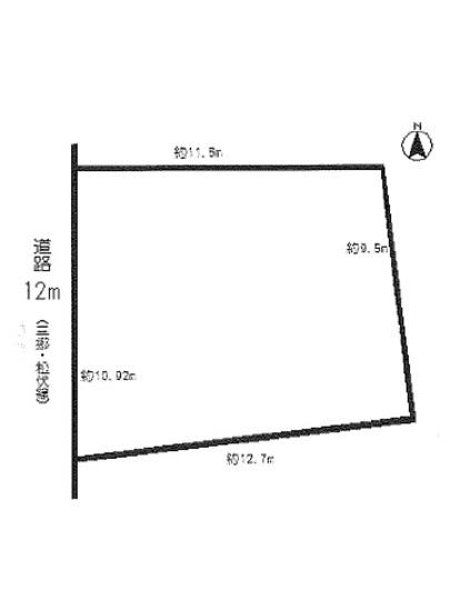 Compartment figure. Land price 17.8 million yen, Land area 119.82 sq m compartment view