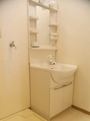 Washroom. With shampoo dresser