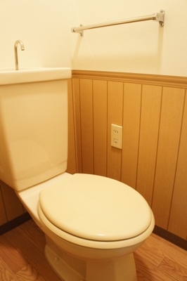 Toilet. bus ・ It is another toilet