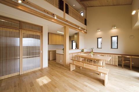 Building plan example (introspection photo). Model house published in. Please join us feel free to. We will propose a custom home using wood and natural materials. 