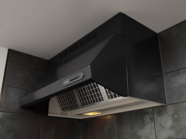 Kitchen.  [Range food] Also equipped with air flow switching function and lighting.