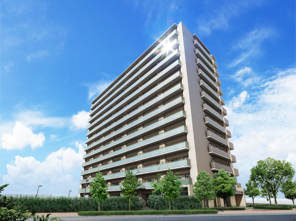 Shared facilities.  [Exterior - Rendering] While obtaining a location in the Station 2 minutes, Refreshing and in the morning, Has achieved a dwelling unit placement of all households southeast Komu takes the warmth of the afternoon. further, Dwelling unit from the second floor, First floor has been designed as all common areas. In front of the station 2 minutes, At the same time as the convenience of close Super, This plan is designed to protect the privacy of people who live.