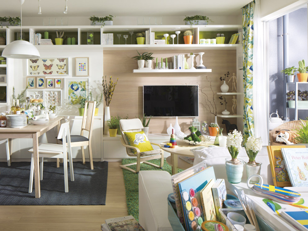 Living.  [living ・ dining] There at the center of life, In a lot of to spend all together is the family living room dining, Each family is very important to be a space that easy to take the communication. have a meal, Relax, While consideration of the living-dining of functions, such as, To be a space born ties of family, many"! Interior to be able to find " ・ It was realized the plan. (Model Room H type menu 1, Including some paid options ・ Application deadline Yes)