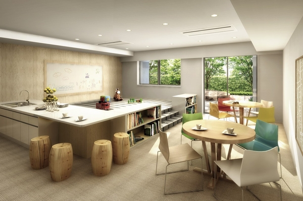 Family lounge (Rendering)