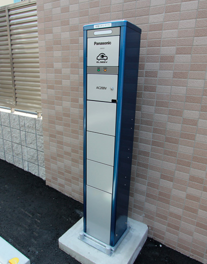 Other.  [Desk lamp ・ Outlet] Anticipation of the future of the future, Electric cars in the future is expected to become increasingly popular ・ So that even in the electric bike can cope, It is equipped with charging system on site. (Same specifications)