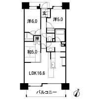 Floor: 3LDK + WIC, the occupied area: 71.82 sq m