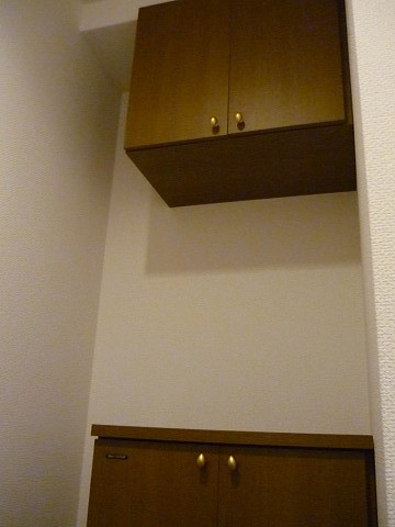 Entrance. Shoebox is the type that is divided into upper and lower