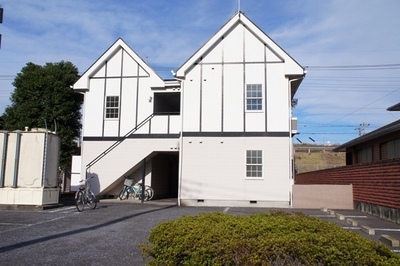 Building appearance. Another angle appearance of