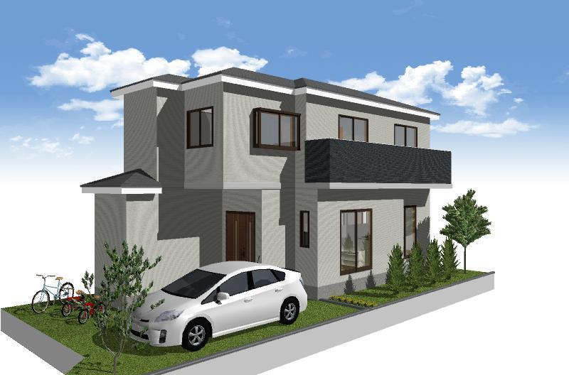 Rendering (appearance). Complete image Perth ☆ (D Building) close to the model, etc. also guidance ☆