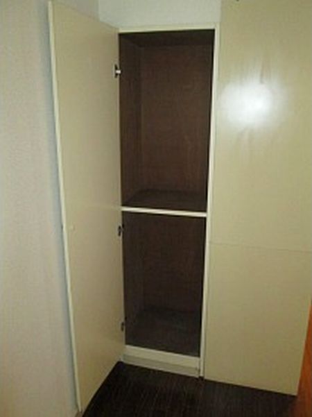 Receipt. Of the two-stage type storage space (^_^) / 