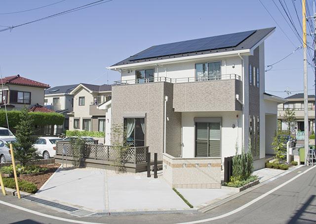 Model house photo. Model house