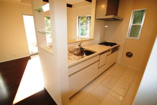 Other. Kitchen construction cases Dish washing dryer with system Kitchen. Underfloor Storage, Marble flooring adopt that feeling of luxury.