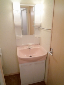 Washroom.  ◆ Happy independence wash basin in a busy morning ◆