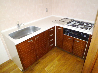 Kitchen. L-shaped kitchen