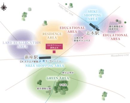 Other. Rich natural environment and high convenience. Niiza Metropolitan of the beautiful streets in the land readjustment project, Shiki commercial facility is dotted. It is selectively used in accordance with the two areas in life scene, Day-to-day useful starts. 