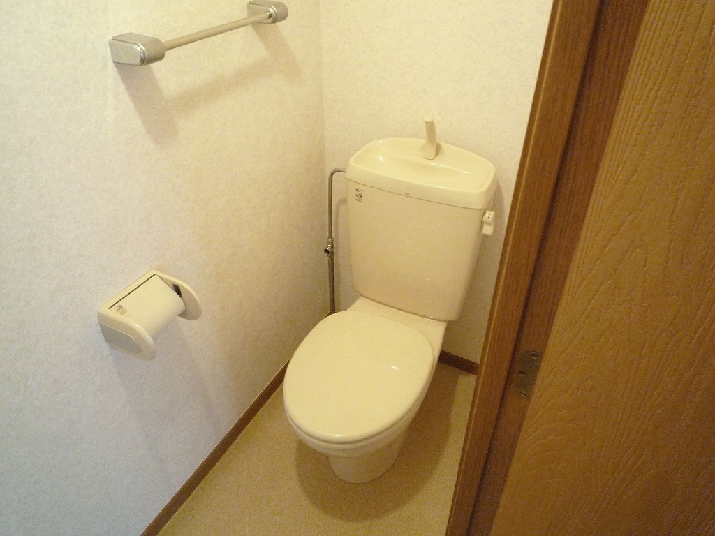 Toilet. Inverted type