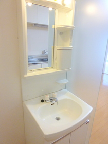 Washroom. Independent wash basin