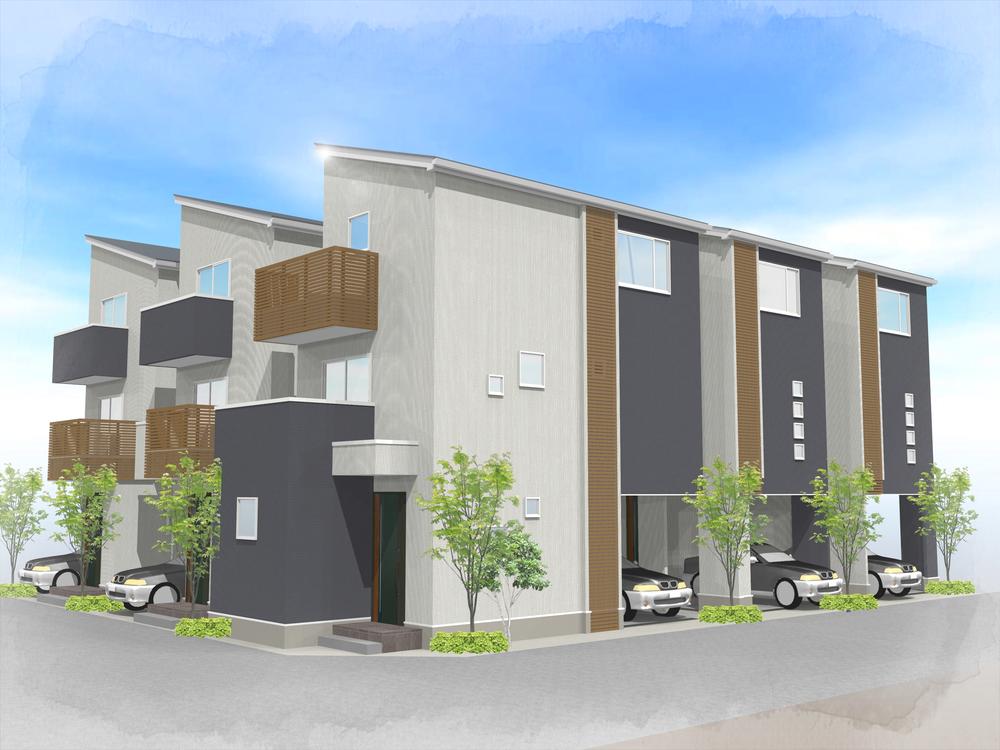 Rendering (appearance). Exterior image view