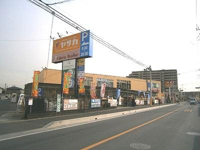 Home center. Yasaka until Shiki shop 1140m