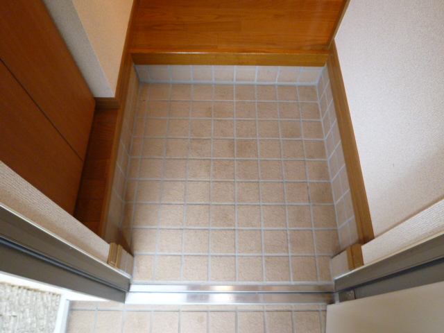 Entrance. It is a photograph of another room