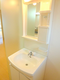 Washroom. Independent wash basin