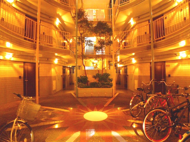 lobby. Stylish shared space