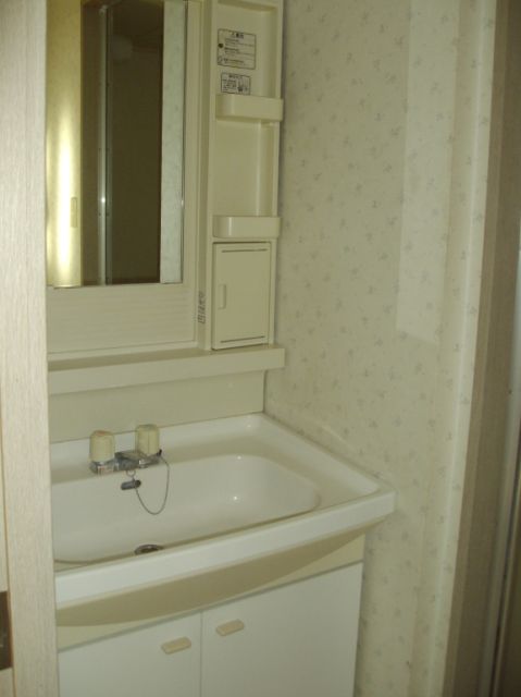 Washroom. Independent wash basin