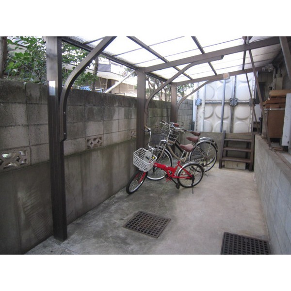 Other common areas. Covered parking lot