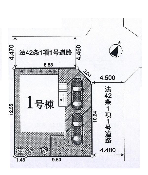 Compartment figure. 26,800,000 yen, 4LDK, Land area 133.61 sq m , Building area 93.96 sq m compartment view
