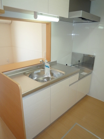 Kitchen. Face-to-face in the kitchen