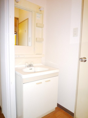 Washroom. Independent wash basin