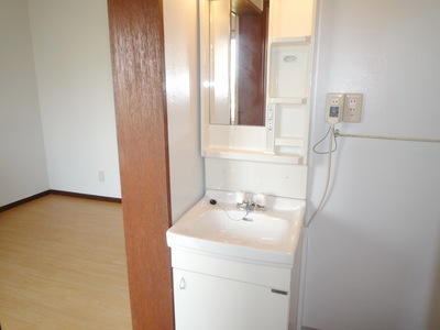 Washroom. Independent wash basin