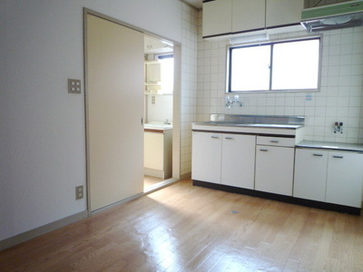 Kitchen. Kitchen next to space