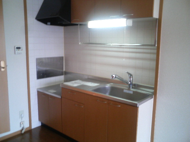 Kitchen. Kitchen adjacent to the living room