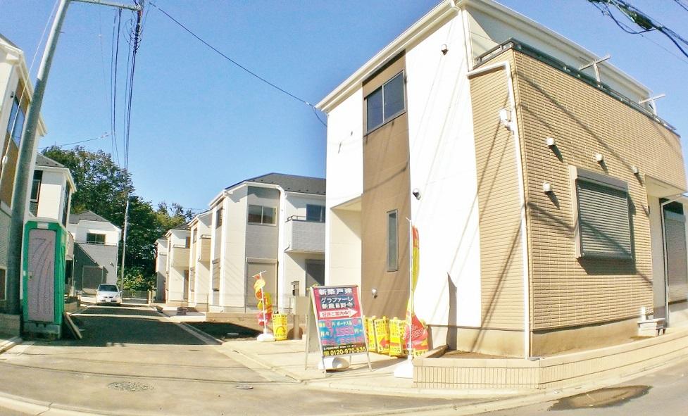 Local appearance photo. Model house imposing complete. Please feel free to visit.