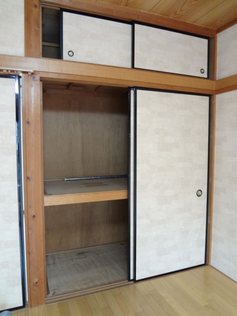 Receipt. You can plenty of storage in the upper closet with storage