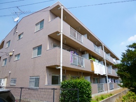 Building appearance. Beautiful appearance of the tiled