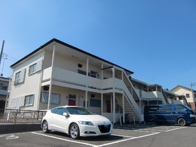 Building appearance. There is soon parking at the entrance side